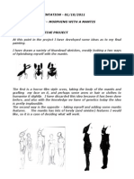 Greenlight Presentation - 01/10/2011 Unit 1 - Anatomy - Morphing With A Mantis Summary of Creative Project