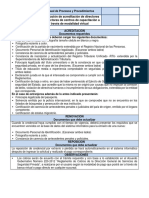 Requisitos Directores e Instructores de Centros de Capacitacion