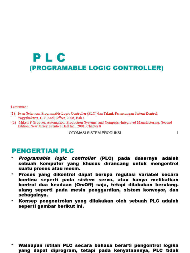 10. Programable Logic Controller | PDF