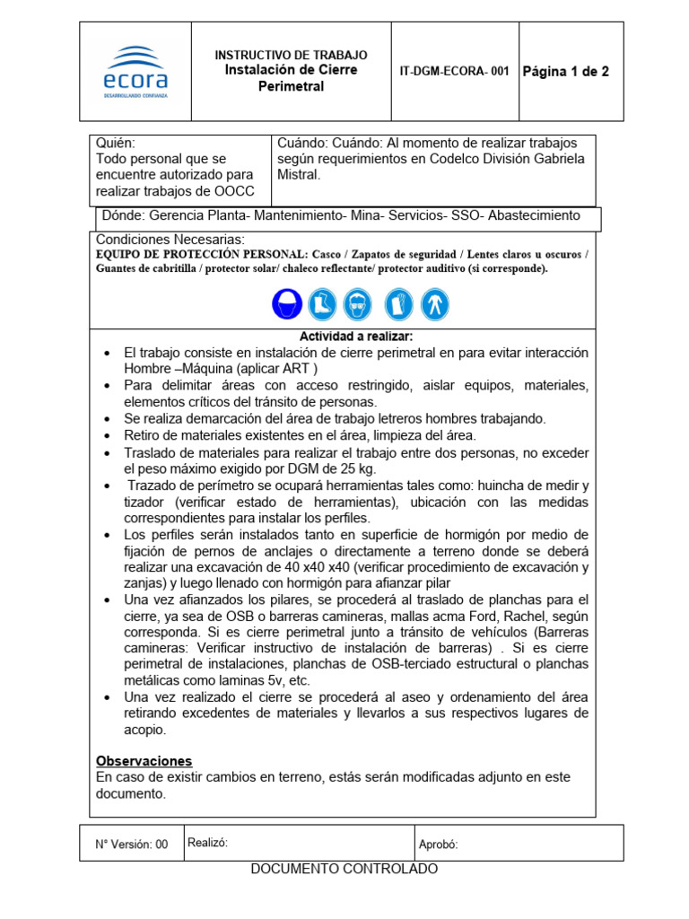 Instalación de Cierre Perimetral OSB | PDF