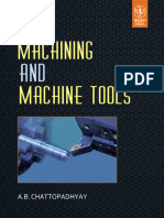 Machining and Machine Tools AB Chattopadhay
