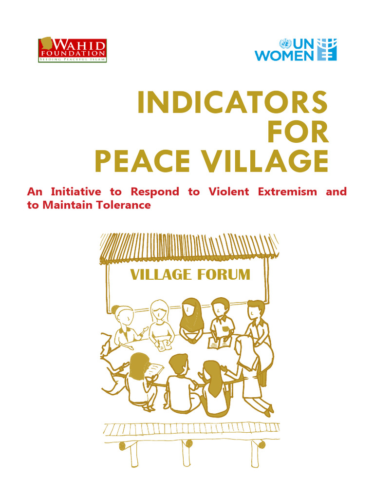 Indicators For Peace Village Pocket Book PDF Tawhid Violence