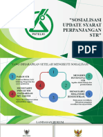 Sosialisasi Update Syarat Perpanjangan STR