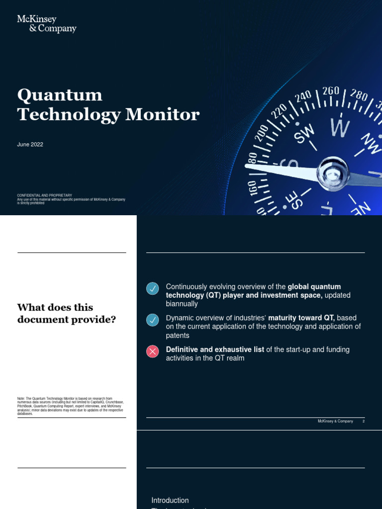 McKinsey Quantum Technology Monitor 2022 | PDF | Venture Capital ...