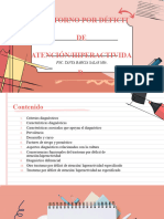 Trastornos de Atención e Hiperactividad