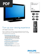 Philips 42pfl3312 42 LCD HD Ready Widescreen Flat TV 42pfl3312 10 User Manual