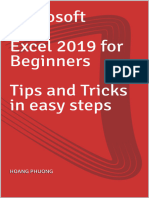 Microsoft Excel for Beginners Tips and Tricks in Easy Steps