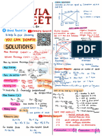 Formula Sheet by Bharat Panchal