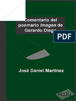 Comentario Del Poemario Imagen de Gerardo Diego - José Daniel Martínez