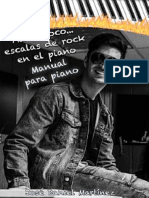 Así Te Toco... Escalas de Rock en El Piano - José Daniel Martínez