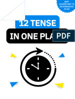 12 Tense in One Place