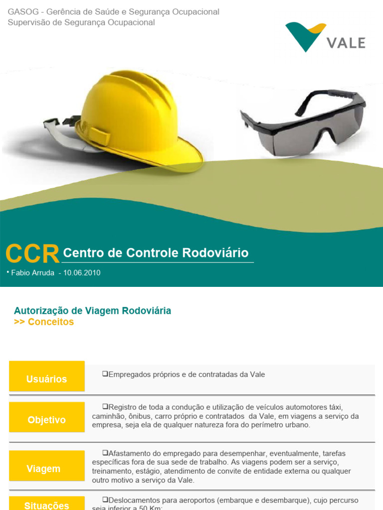 Apresentação do CCR | PDF | Rodovia de acesso controlado | Transporte
