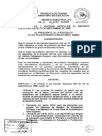 Decreto Ejecutivo N216