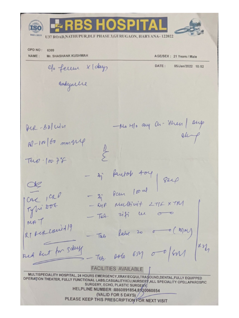 Rbs Hospital | PDF