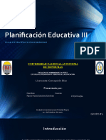 Pesentacion Planificación Educativa III