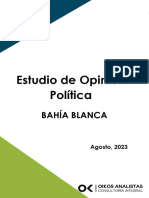 Informe Bahía Blanca - Agosto 2023