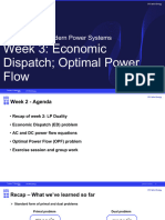 Lecture 3 (COMPLETE) - Economic Dispatch, Optimal Power Flow