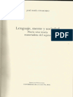 Lenguaje, Mente y Sociedad - Chamorro (Indice, Introducción)