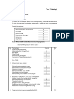 Psychological Test - (Irfan Fakhruddin)