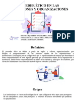 Proceder Etico de Las Instituciones y Organizaciones Equipo Naranja Alan Angelica Norma