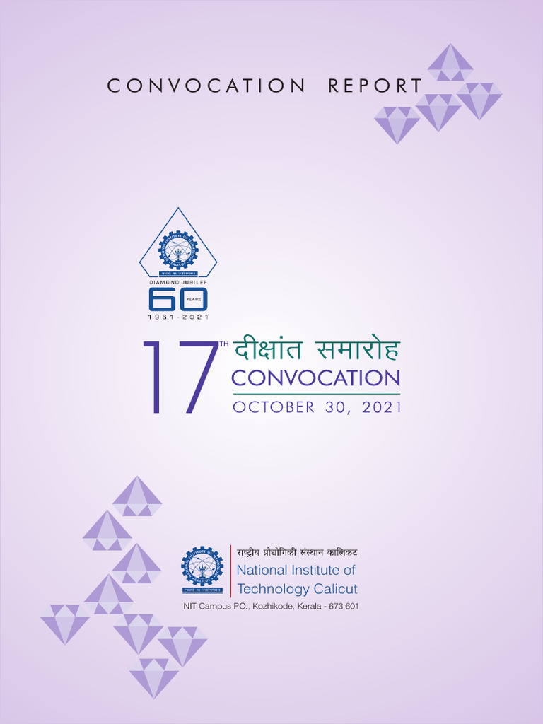 17th-Convocation-Report 0 | PDF | Radio