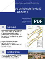 Dezvoltarea Psihomotorie După Denver LL