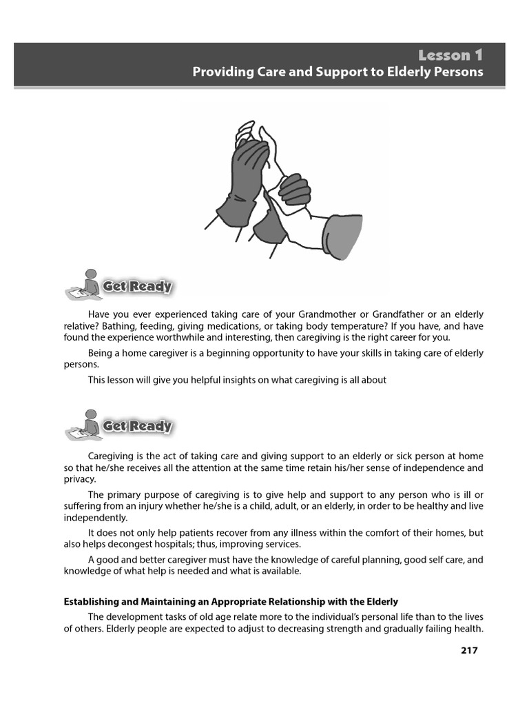 Caregiving Insights for the Elderly | PDF | Caregiver | Disability