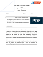 GuÃ A Situaciã N Retã Rica Discurso Argumentativo 8Â° Bã¡sico