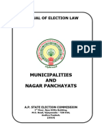 Manual of Election Law - Municipalities