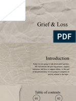 Grief & Loss Presentation (Teens & Young Adults Presentation)