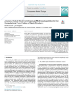 A Generic Particle Model With Topologic Modeling Capabilities For The Computational Form-Finding of Elastic Structures