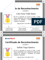 Certificado de Reconhecimento TSTs 2 Projeto 24 - 28.07 at