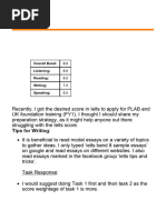 How I Scored 7.5 in Ielts Writing