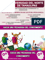 Actividad 2 - Producto de Lectura Pedagogia - Pedagogia I - Magaly de Jesus Rodriguez Martinez - Letic 6-Ejecutivo