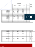 Clasa A III-a - Catalogul Profesorului (Sem. I)