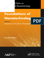 Foundations of Nanotechnology - Three Volume Set - Foundations of Nanotechnology, Volume Three - Mechanics of Carbon Nanotubes (PDFDrive)