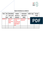 Analisis de Conducta