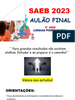 5° Ano LP - Aulão Final - SAEB 2023