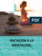 Iniciación A La Meditación.