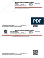 Carga Académica Periodo: FEB22-JUL22 Fecha de Impresión: 31/01/2022 Fecha Ins: Nprdo: 2 Creditos