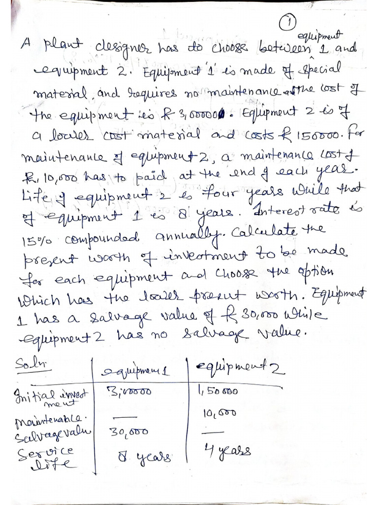 Process Engineering and Costing Notes | PDF