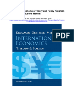 International Economics Theory and Policy Krugman 10th Edition Solutions Manual