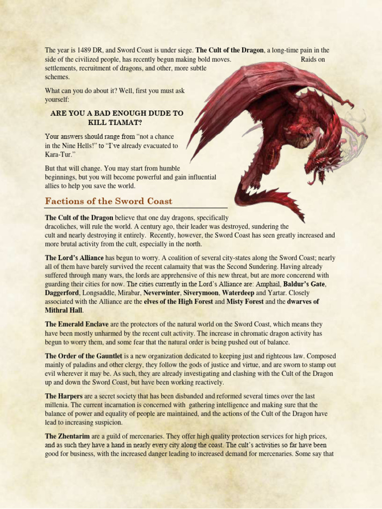 DM Tips And Tricks For Adding A Cult To Your D&D Campaign