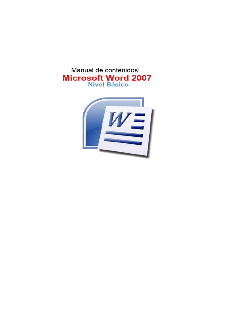WORD 2007 MANUAL visual data 3