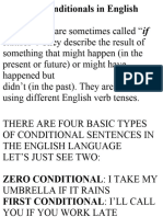 What Are Conditionals in English Grammar