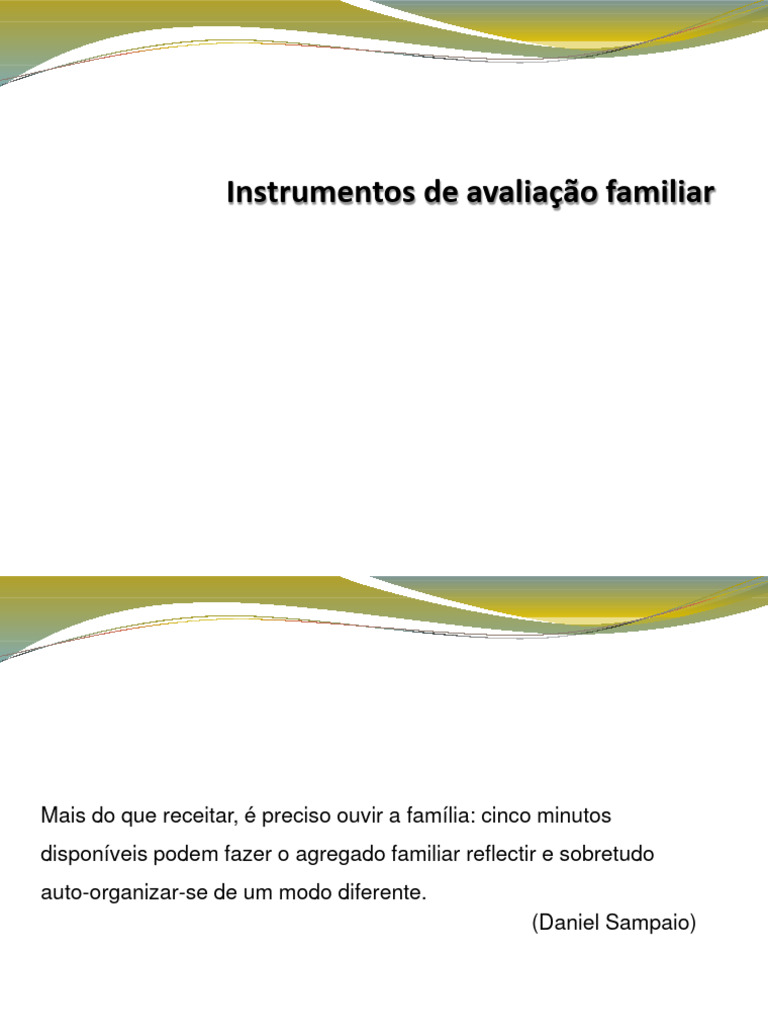 Instrumentos de avalia o familiar pdf fam lia emo es