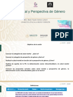 Salud Mental y Perspectiva de Género