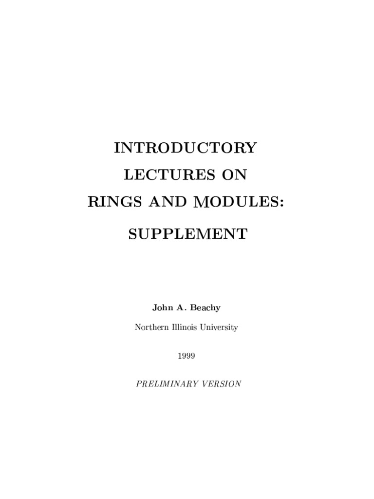 Lectures on Modules and Rings 【公式通販】