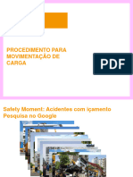 Procedimento para Movimentação de Carga R03