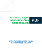 ACTIVIDAD 1.1 - UT 1.INTRODUCCIÓN A LA BIOTECNOLOGÍA - Grupo 1-1